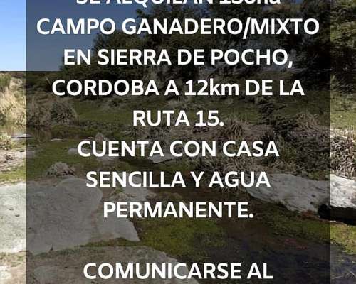 Campo Ganadero Mixto Cordoba