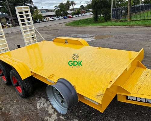 Carreton Tipo Trailer 6tn con Rampa Trasera . 4x2. Mancini