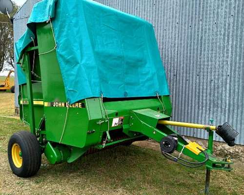 Rotoenfardadora John Deere 535. SOY Productor.