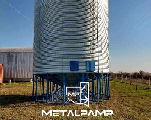 Silo Aéreo Reforzado Metalúrgica Menonita