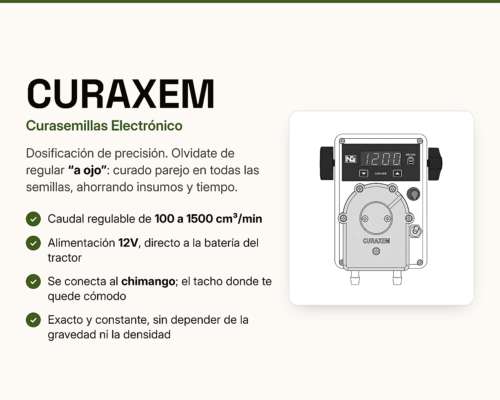 Curasemillas Electrónico de Precisión – Curaxem de NGI