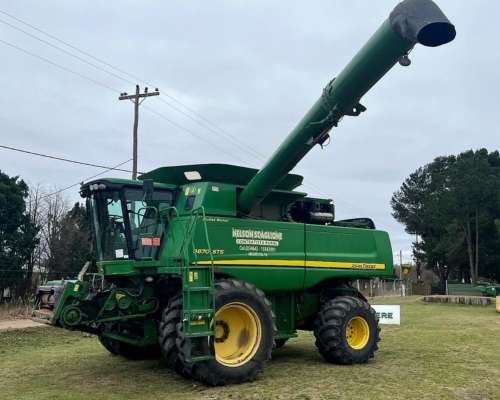 Cosechadora John Deere 9870, año 2008