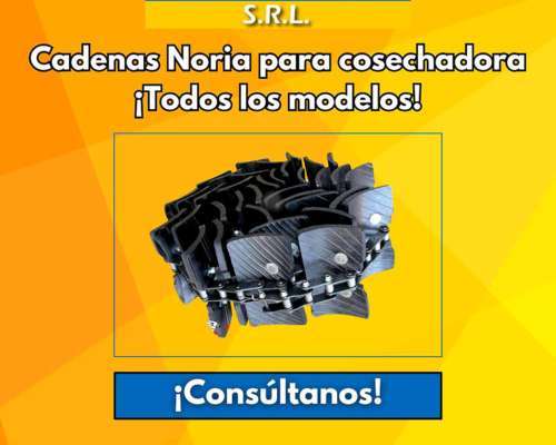 Cadenas Noria para Cosechadora