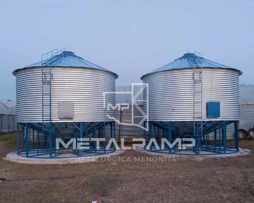 Silos Aéreos. Metalpamp Metalúrgica Menonita
