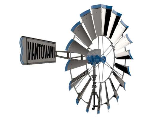 Molino de Viento de 8 Pies - Mantovani