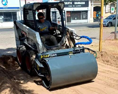 Compactador Capa - Implemento para Minicargadora