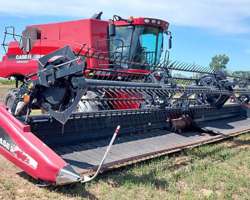 Case 7120- Draper Macdon 40- 2013