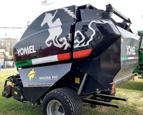 Rotoenfardadora Yomel, Magna 940 Plus con Sist. Corte Cutter