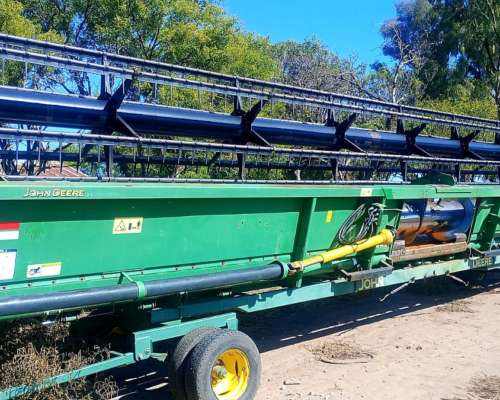 John Deere 635f de 35 Pies Doble Bocha