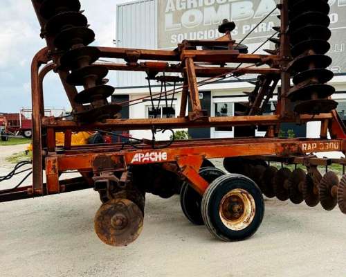 Rastra Desencontrada Apache 80 Discos .