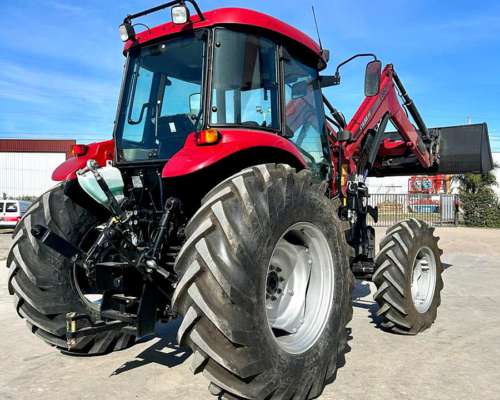 Tractor Case IH Farmall 80 - Pala Frontal Case IH - Joistick