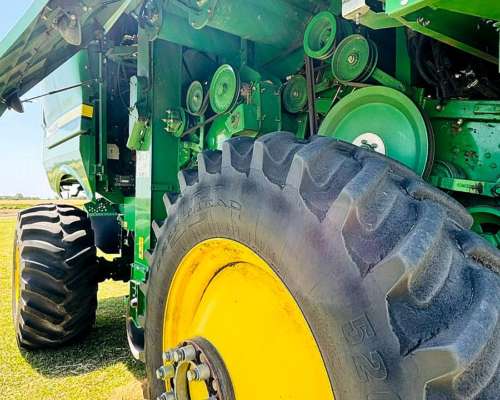 Cosechadora John Deere S670 635f año 2019.