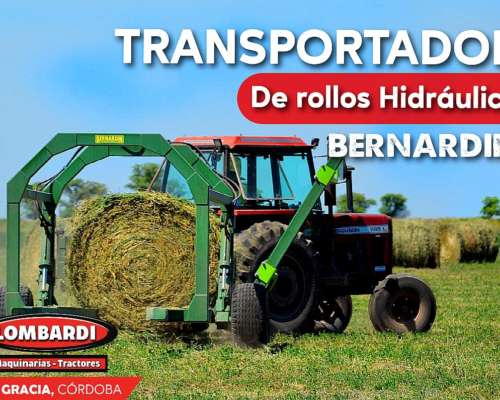 Transportador de Rollos Hidráulico - Bernardin