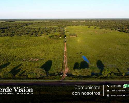 Campo Ganadero de 73 Has en Venta - Chaco Villa Berthet