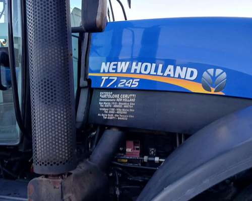 New Holland T 7 245 Impecable Estado - Piloto