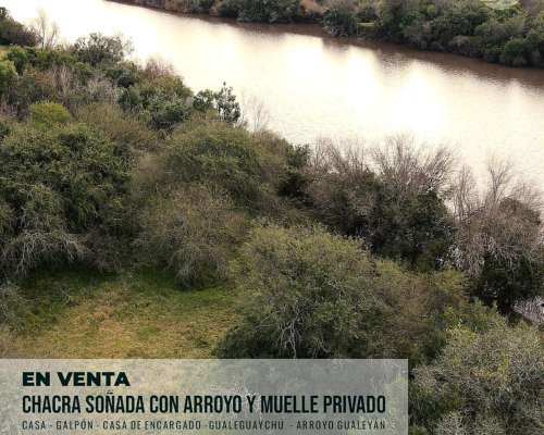 25 Hectáreas, Todas las Mejoras, Costa al Rio, Gualeguaychú.