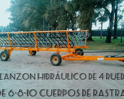 Balanzón Hidráulico con Ravasto de 6-8-10 Cuerpos de Rastra