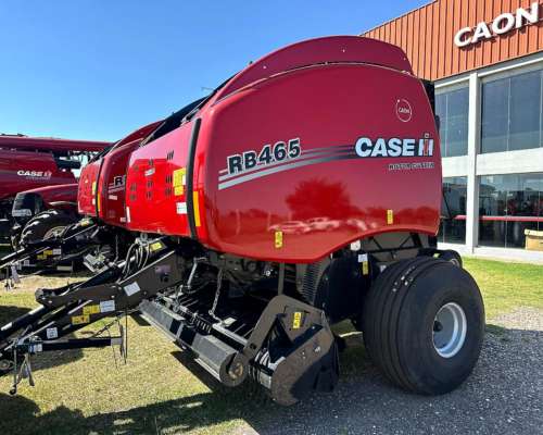 Rotoenfardadora Case IH RB465 con Cutter