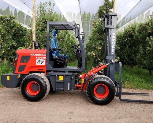 Elevador Articulado 4X4 Hanomag E100/4 II Alta Flotación
