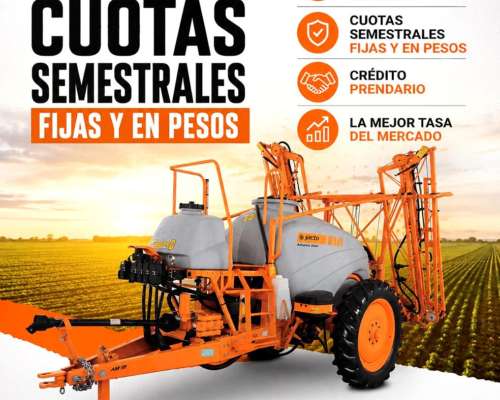 Pulverizadora de Arrastre Jacto Advance 3000