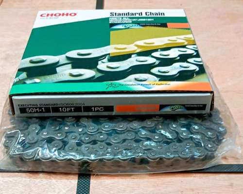 Cadena a Rodillos ASA 50h- Simple Reforzada Marca Choho