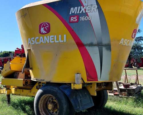 Mixer Ascanelli RS 1600 con Bascula y Gomas Reparado