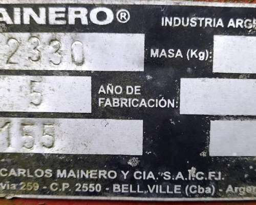 Extractora de Granos Mainero 2330