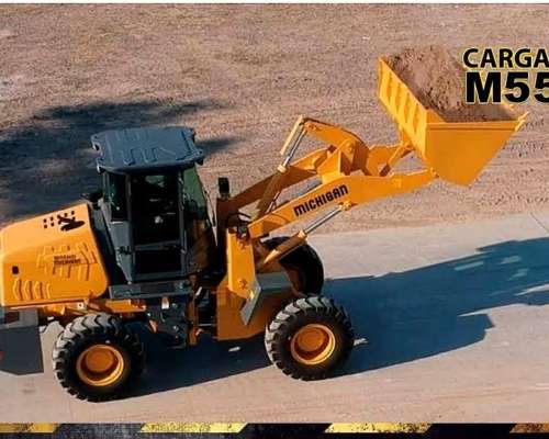 Michigan M55 HD, Motor Yunnei 100hp, Balde de 1,5m.