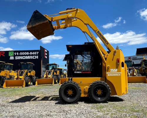Minicargadora 50hp Sinomach 255f Cerrada A/A