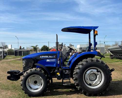 Tractor Lovol Modelo 754 , 75 HP , 4x4, Nuevo.