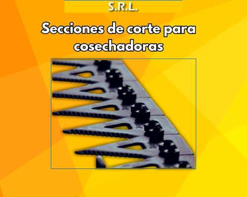 Secciones de Corte para Cosechadoras Todas las Marcas
