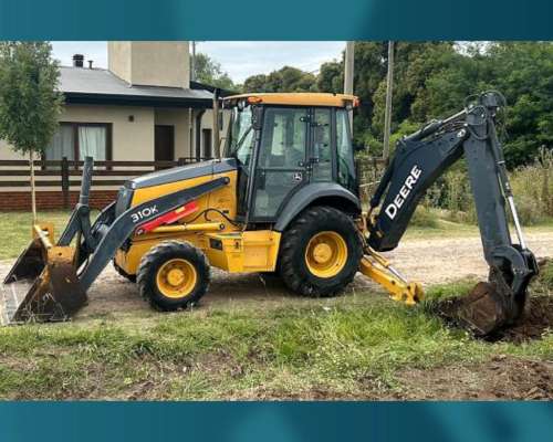 Pala y Retro John Deere 310k (id814)