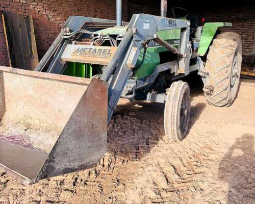 Tractor Deutz AX100 con Pala Metalber Impecable