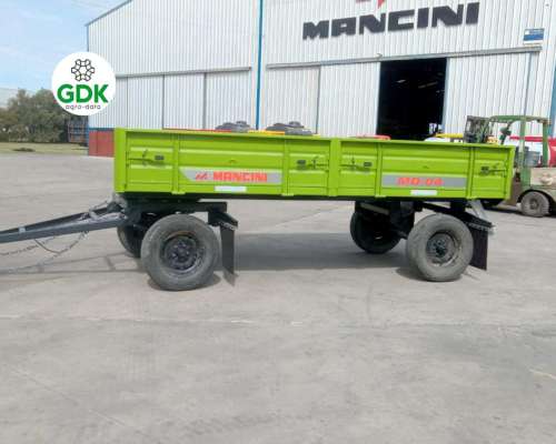 Acoplado Playo Rural MD10 10tn 6x2.4 Mts Mancini