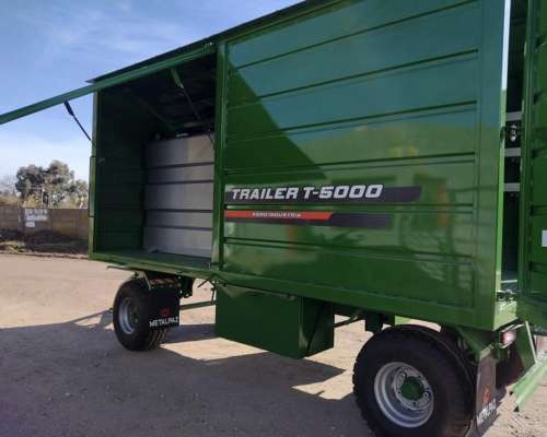 Acoplado Tanque Taller Metalpaz de 5000 Lts y 4,5 Mts