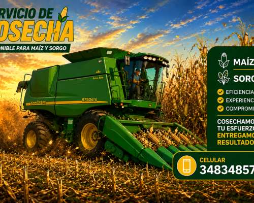 Servicio de Cosecha Disponible Pisos Blandos