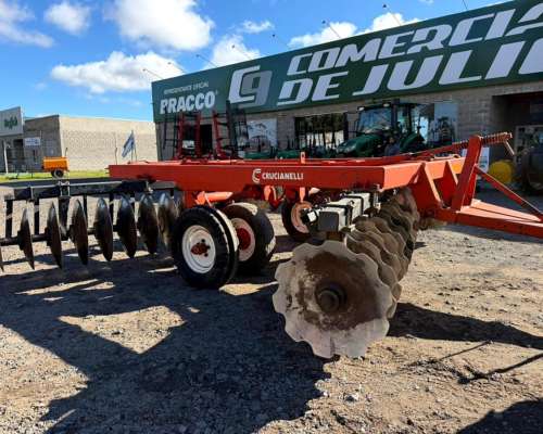 Rastra de Discos Desencontrada Crucianelli de 40 Platos