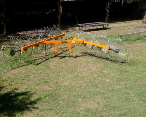 Rastrillo para Acople de Tres Puntos 8 Estrellas Alser Anca