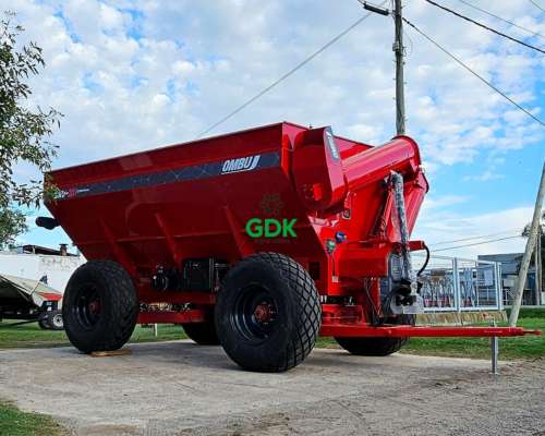 Tolva Autodescargable CRV 22 C/goma y Balanza. Ombu