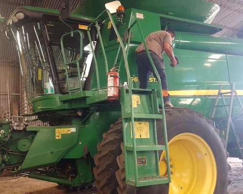 John Deere 9670 STS 635fd Piloto y Mapeo