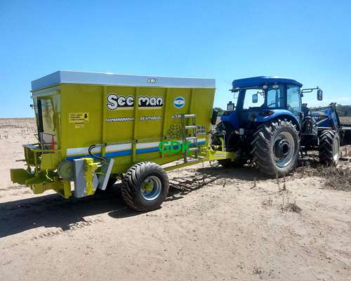 Desparramador de Estiercol MP-8 Mts con Platos. Secman