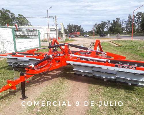 Rolo Triturador de Rastrojos Secman 6mts Cuchillas Interc.
