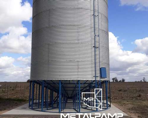 Silos Aéreos. Metalpamp Metalúrgica Menonita