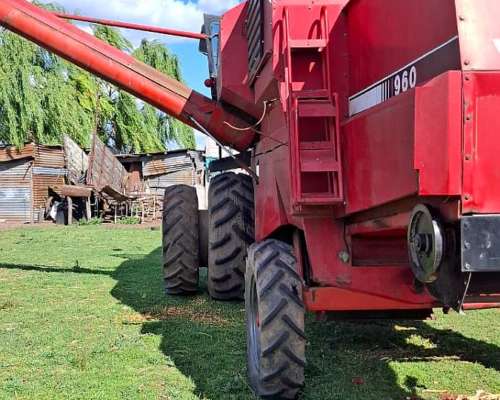 Cosechadora Vassalli 960, Trabajando