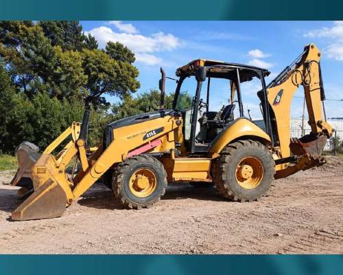 Pala y Retro Caterpillar 416e (id809)