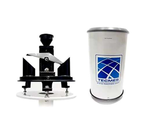 Pluviógrafo Tecmes TS 1240 - Monitoreo de Lluvia a Pilas