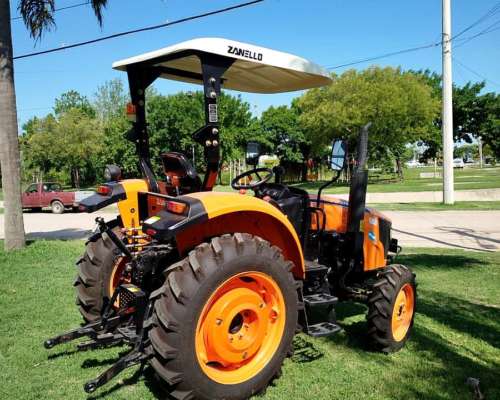 Tractor Zanello 4060 con Techo para SOL 4X4