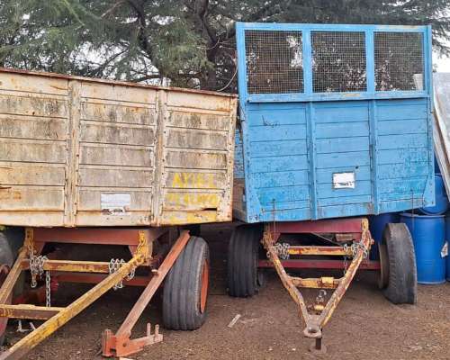 Acoplados Playos de Dos Ejes