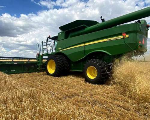 Cosechadora John Deere S660 2016 - Draper 35 - Piloto