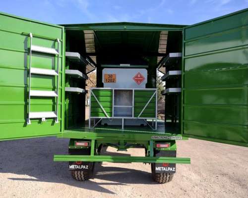 Acoplado Tanque Taller Metalpaz de 5000 Lts y 4,5 Mts